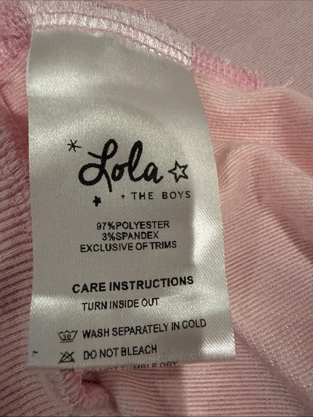 Lola + The Boys Velour Margot Set Pink | Girls Size 12 | Excellent Condition